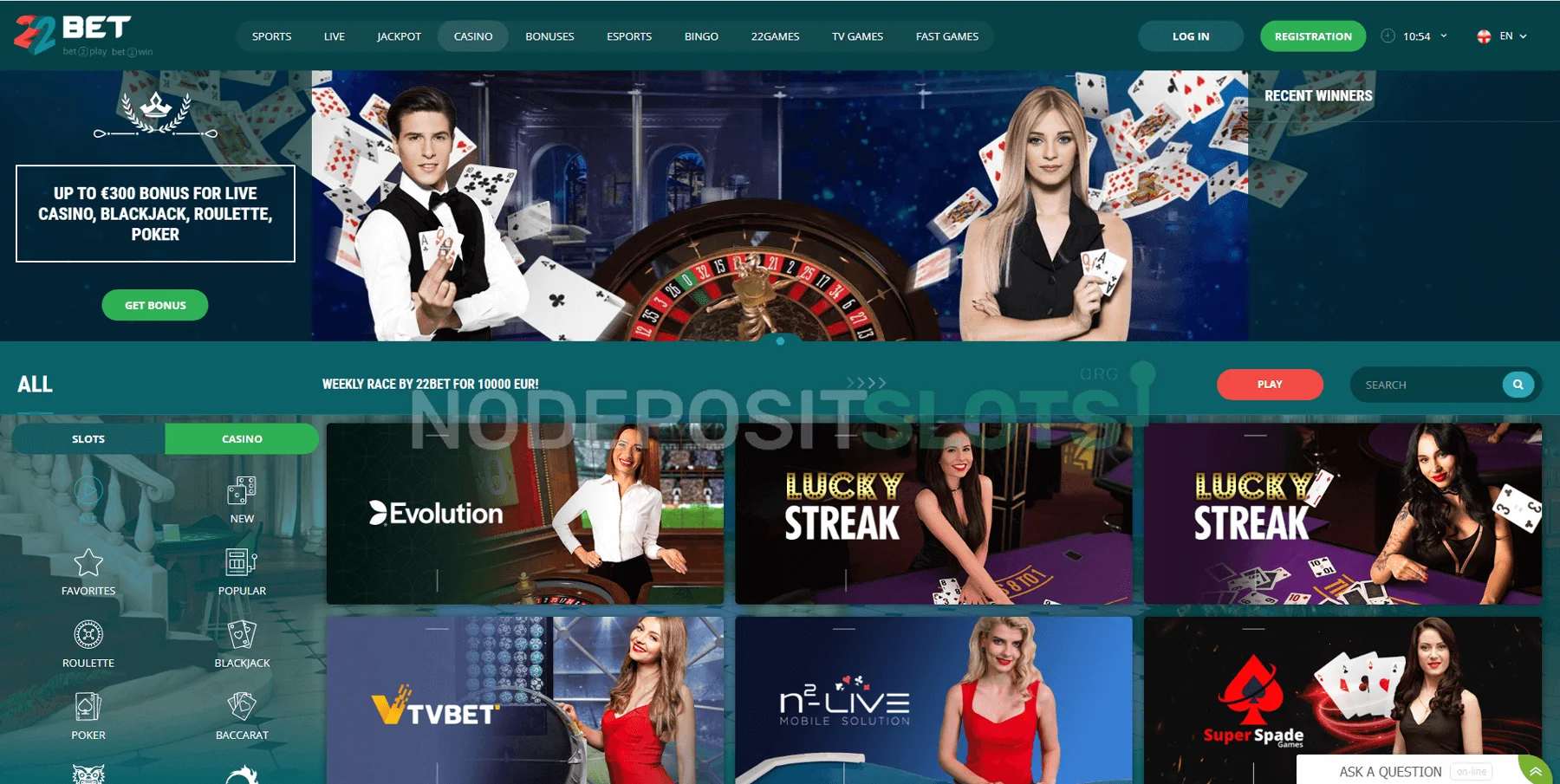 Aproveite jogos de casino online seguros e confiáveis no 22bet